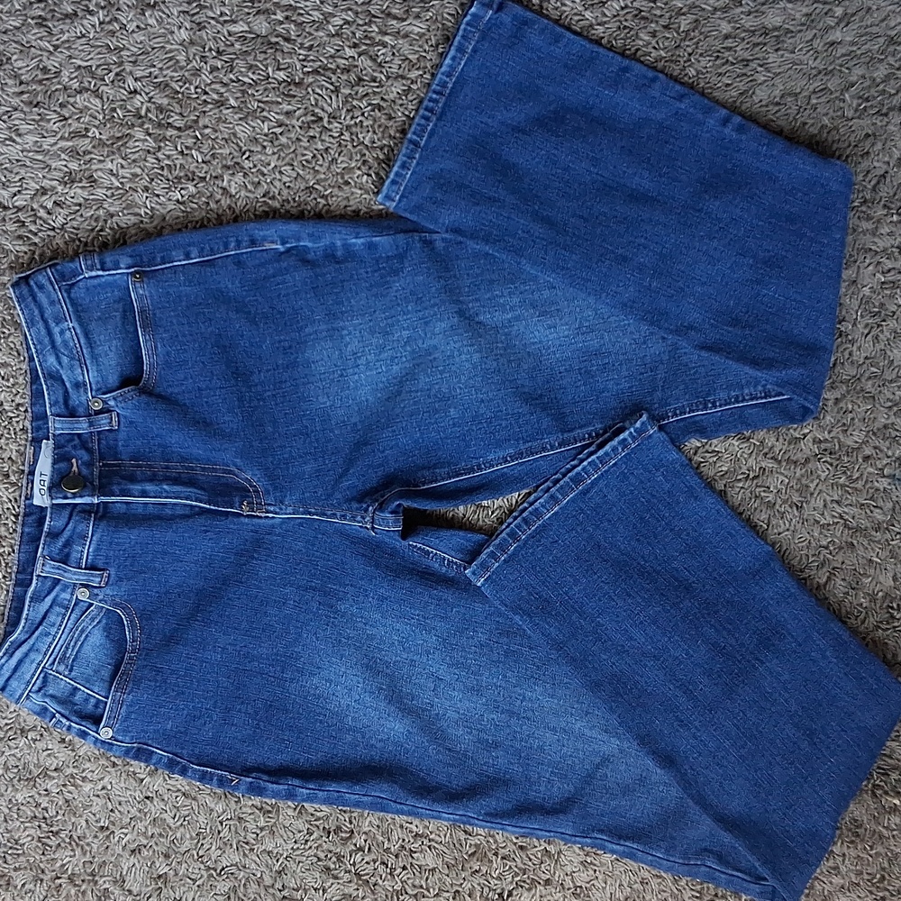 Oat New York Women's Straight Leg Blue Jeans